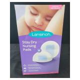 Lansinoh stay dry nursing pads 100 ct box