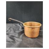 Vintage copper pot 5" diameter made in Turkey