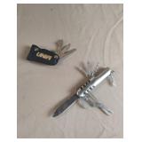 Multi tool pocket knife and a manicure pocket