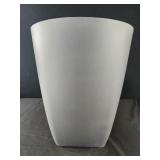 12 5" gray trash bin new