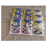 Express waves hair clips. 3-4 piece packs. New