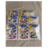 Express waves hair clips. 3-4 piece packs. New