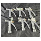 6 metal hose nozzles