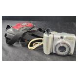 Canon PowerShot camera with case