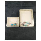Turquoise earrings
