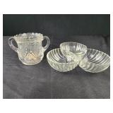 EAPG Westmoreland pinwheel sugar bowl 3.5",