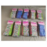 Scunci girl hair bands. 10-3 pc packs