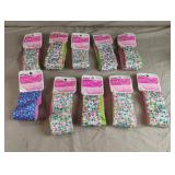 Scunci girl hair bands. 10-3 pc packs