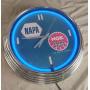 NAPA-NGK Spark Plugs wall clock. Works NAPA-NGK Spark Plugs wall clock. Works