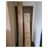 2 Pine Boards ï¿½"x 9"x 89" & ?"x 12"x 72"