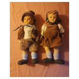 Vintage HANSEL & GRETEL Hummel Style Porcelain