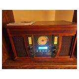 Wooden music center with CD player 20x13x14
