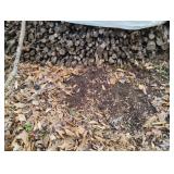 Pile of chopped wood