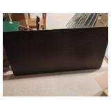 Foldable wood and metal table 60 x 29 x 29.5