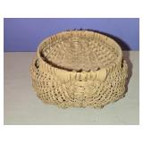 Wicker Handled Butt Basket 10"L 9"W 8"T