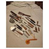 Assorted utensils and knives