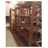 Wood shelf 72 x 73 x 24