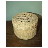 Basket w/ Sewing Supplies
