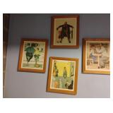 Norman Rockwell framed artwork 15 x 18