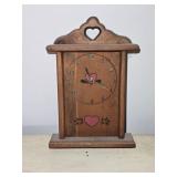 Wooden Handmade Clock 11"x 16"