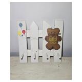 Picket Fence w/ Hooks 13"W 13ï¿½"T