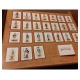 War of Independence collectors cards.