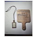 Miniature Cutting Board Signs w/ "Our Father"