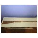 Handmade Wooden Toy Riflr 53" long