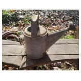 Galvanized water pitcher