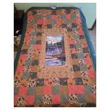 Blanket w/ Fall / Outdoor Scene 72"x 44"