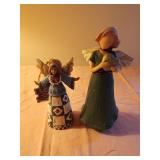 4" Jim Shore angel 5.75 angel figurine