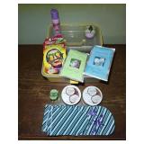 Storage Box w/ Bathroom Supplies