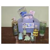 Basket w/ Bathroom Supplies