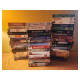 Large lot of VHS tapes