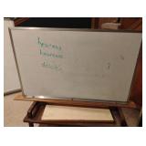 Dry erase board 36 x 23