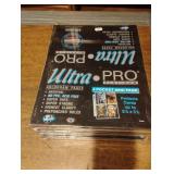 Ultra Pro 4 pocket page card protector. 3-100 ct