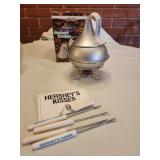 Hershey kisses fondue set