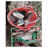 Horse supplies including brushes and more.....