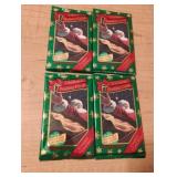 Christmas trading cards. Unopened. 4 sets