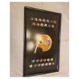 20x12 NFL Serving Tray Made In 1971 By NFL