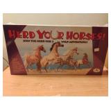 Herd Your Horses board game. Unopened