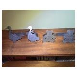 Galvanized Curtain Hooks 3" & 3ï¿½" tall