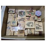 Box of Various Stamps