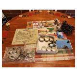 VINTAGE SWEDISH  ANGEL SET CHRISTMAS CANDLE