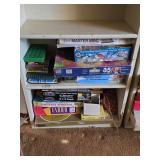 2 Shelves of Games & Puzzles