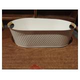 Metal planter 20.5 x 6 x 11