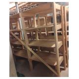 Wood shelf 72 x 73 x 24