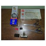 Trash Baga, Vynal Gloves, 2 Scissors & 4 Clips