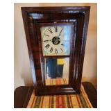 15x26x4 antique 30-hour clock made by the Jerome