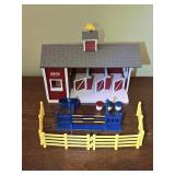 Breyer Plastic Horse Stables & Arena- Barn is